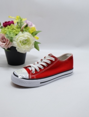 Trampki damskie na płaskim (36-41) XWQ801 RED