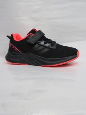 Buty sportowe dziewczęce (31-36) EC202 BLACK/WATERRED