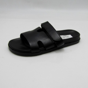 Klapki damskie na płaskim (36-41) R-103 BLACK