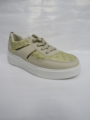 Buty sportowe damskie na płaskim (36-41) H2149 BEIGE
