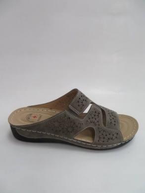 Klapki damskie na płaskim (39-43) DJ31-6 DGREY