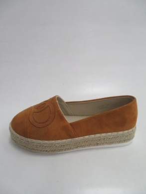 Mokasyny Damskie na koturnie (36-41) T379 CAMEL