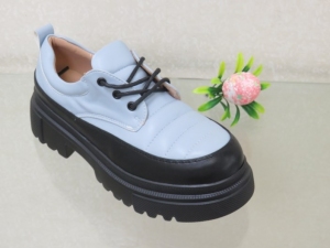 Półbuty damskie na płaskim (36-41) C21-8681 BLUE