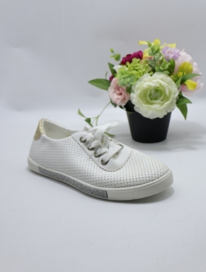 Tenisówki damskie (36-41) 11303-84 WH/GOLD