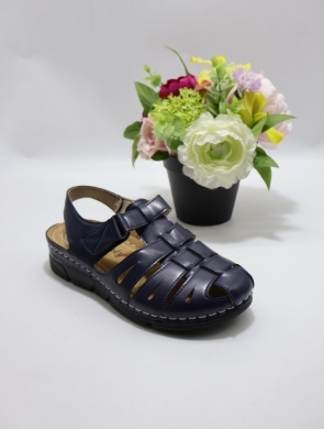 Sandały damskie na płaskim (36-42) 92079-26 D BLUE
