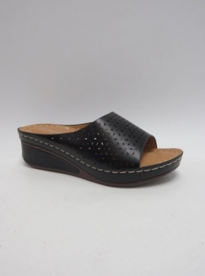 Klapki damskie na koturnie (36-41) N21-796 BLACK