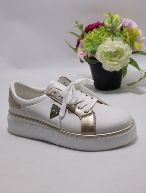Buty sportowe damskie na płaskim (36-41) 6757 GOLD