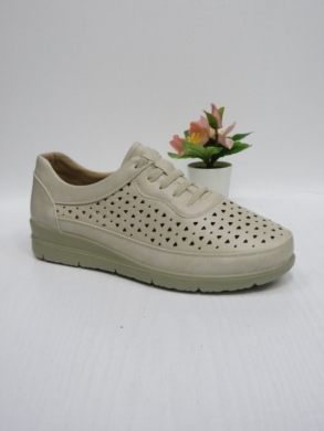 Półbuty damskie na koturnie (36-42) 8615-4 BEIGE