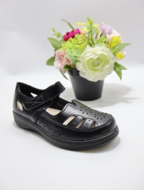 Półbuty damskie na płaskim (36-41) JF712 BLACK