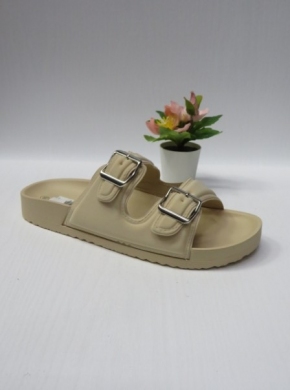 Klapki damskie na płaskim (36-41) RS-67 BEIGE