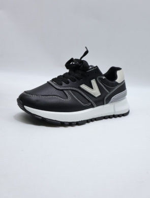 Buty sportowe damskie na płaskim (36-41) XHBD-30-1 BLACK