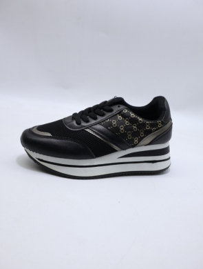 Buty sportowe damskie na płaskim (36-41) 6211 BLACK