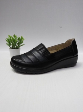 Półbuty damskie na koturnie (36-42) 8320-21 BLACK