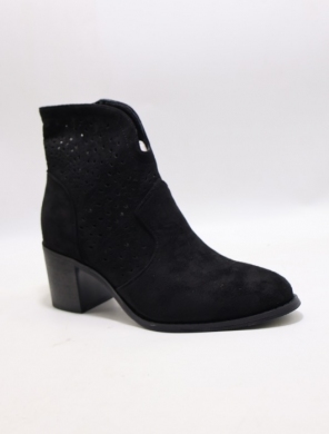 Botki damskie na obcasie (36-41) H250-1 BLACK