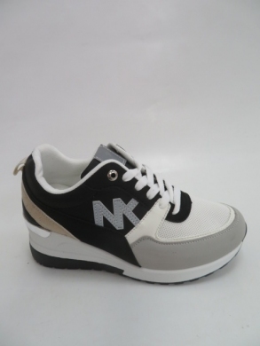 Buty sportowe damskie na koturnie (36-41) LJ-53 BLACK