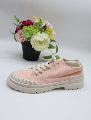 Trampki damskie na płaskim (36-41) BL281 PINK