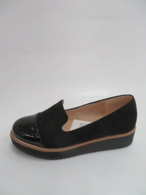 Mokasyny damskie na płaskim (36-41) 1567 BLACK
