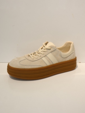 Buty sportowe damskie na płaskim (36-41) GD-XF-209 L.BEIGE