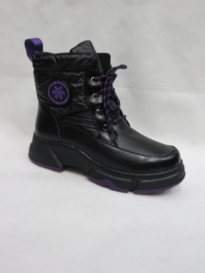 Śniegowce dziecięce (32-37) A307 BLACK/PURPLE