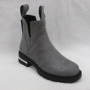 Botki damskie na płaskim (36-41) 1560 GREY
