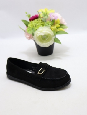 Mokasyny damskie na płaskim (36-41) XYG2312-1 BLACK