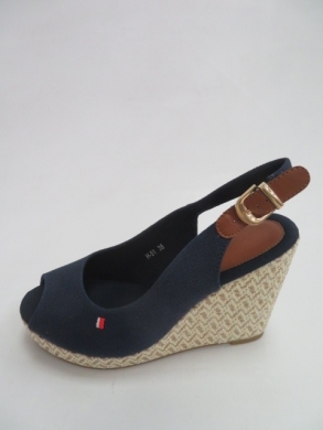 Sandały Damskie na koturnie (36-41) H-51 BLUE