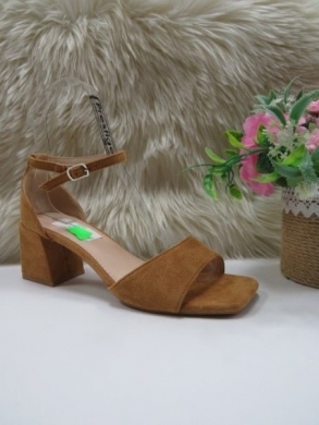 Sandały damskie na obcasie (36-41) FB240 CAMEL