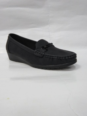 Mokasyny damskie na płaskim (36-41) 121 BLACK