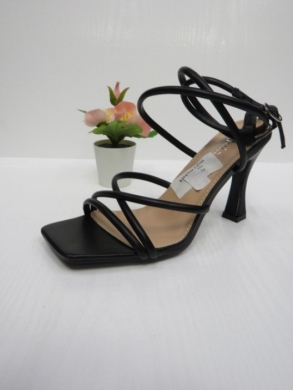 Sandały damskie na szpilki (36-41) H8-281 BLACK