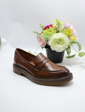 Półbuty damskie na płaskim (36-41) YCC-65 CAMEL