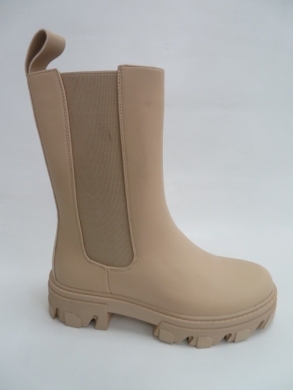 Kozaki damkie jesienne (36-41) BL-10 BEIGE
