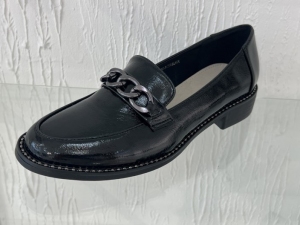 Mokasyny damskie na płaskim (36-41) GD-FL710 BLACK