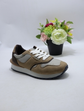 Buty sportowe damskie na płaskim (36-41) AD654 KHAKI