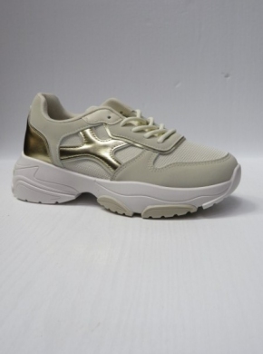 Buty sportowe damskie na płaskim (36-41) BL-378 BEIGE