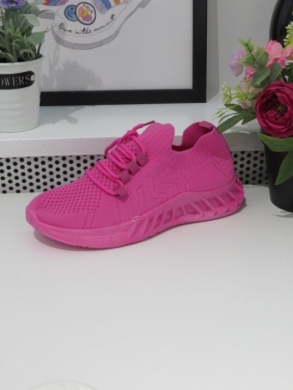 Buty sportowe damskie na płaskim (36-41) TA27 ROSE/RED