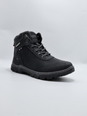 Trapery męskie ocieplane (41-46) 2033-1 BLACK