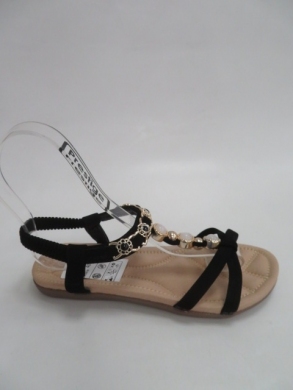 Sandały Damskie na płaskim (36-41) 6603 BLACK