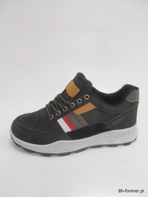 Buty sportowe męskie ocieplane (40-46) 6051-1 BLACK