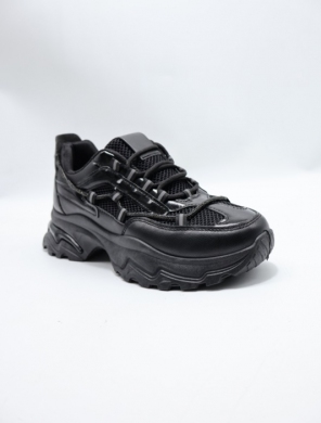 Sneakersy damskie (36-41) WW092 BLACK