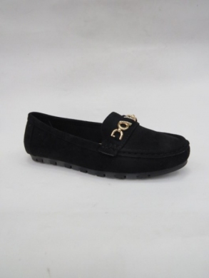 Mokasyny damskie na płaskim (36-41) 9408 BLACK