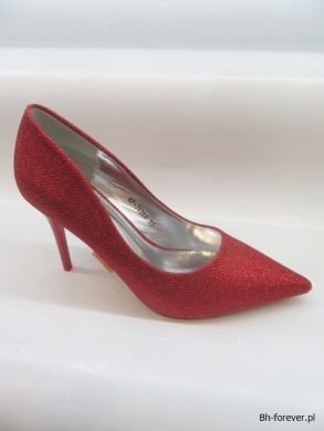 Czółenka damskie na szpilce (36-41) GF-JX-253 RED