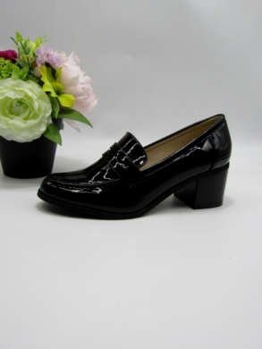 Półbuty damskie na obcasie (36-41) 68145 BLACK