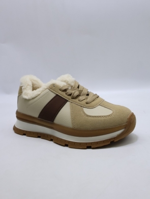 Buty sportowe damskie ocieplane (36-41) AF23-312 BEIGE