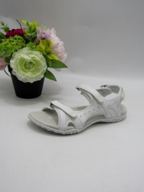Sandały damskie na płaskim (36-41) B007-1 WHITE