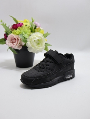 Buty sportowe dziewczęce (24-29) K8105S PU/BLACK