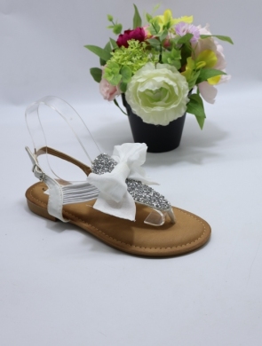 Sandały damskie na płaskim (36-41) ZT105 WHITE