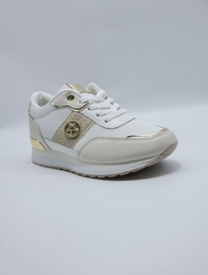 Buty sportowe damskie na płaskim (36-41) LDLJ-175  WHITE/BEGER