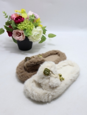 Kapcie damskie ocieplane (36-41) 611 MIX
