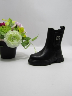 Botki dziewczęce ocieplane (25-31) 7369-2A BLACK