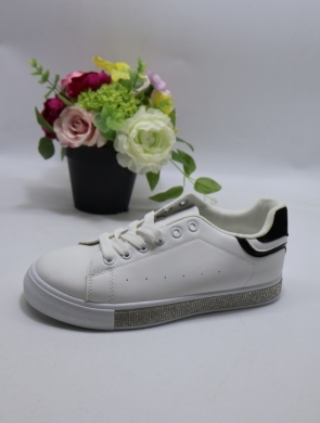 Buty sportowe damskie na płaskim (36-40) K1709 BLACK